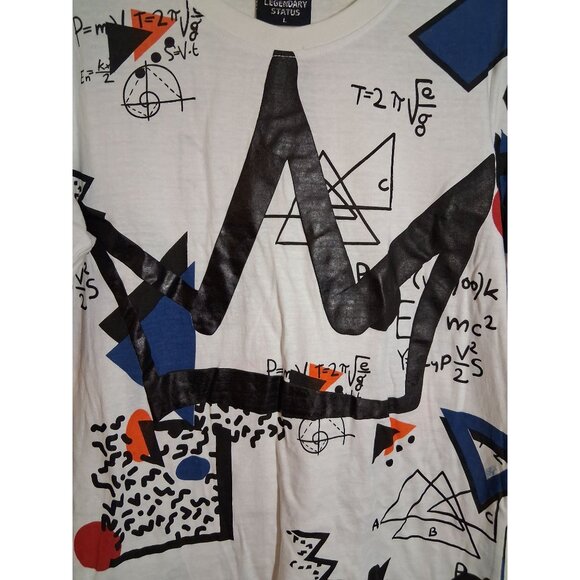 NWT Legendary Status Math T-Shirt Casual Streetwear STEM Grunge Size Large - Picture 3 of 8